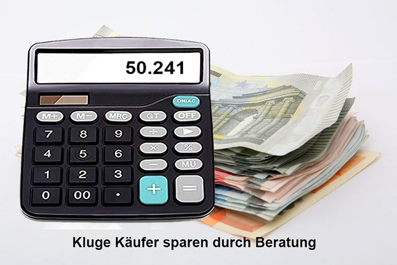 Geld sparen durch die Haus & Immobilien Kaufberatung
